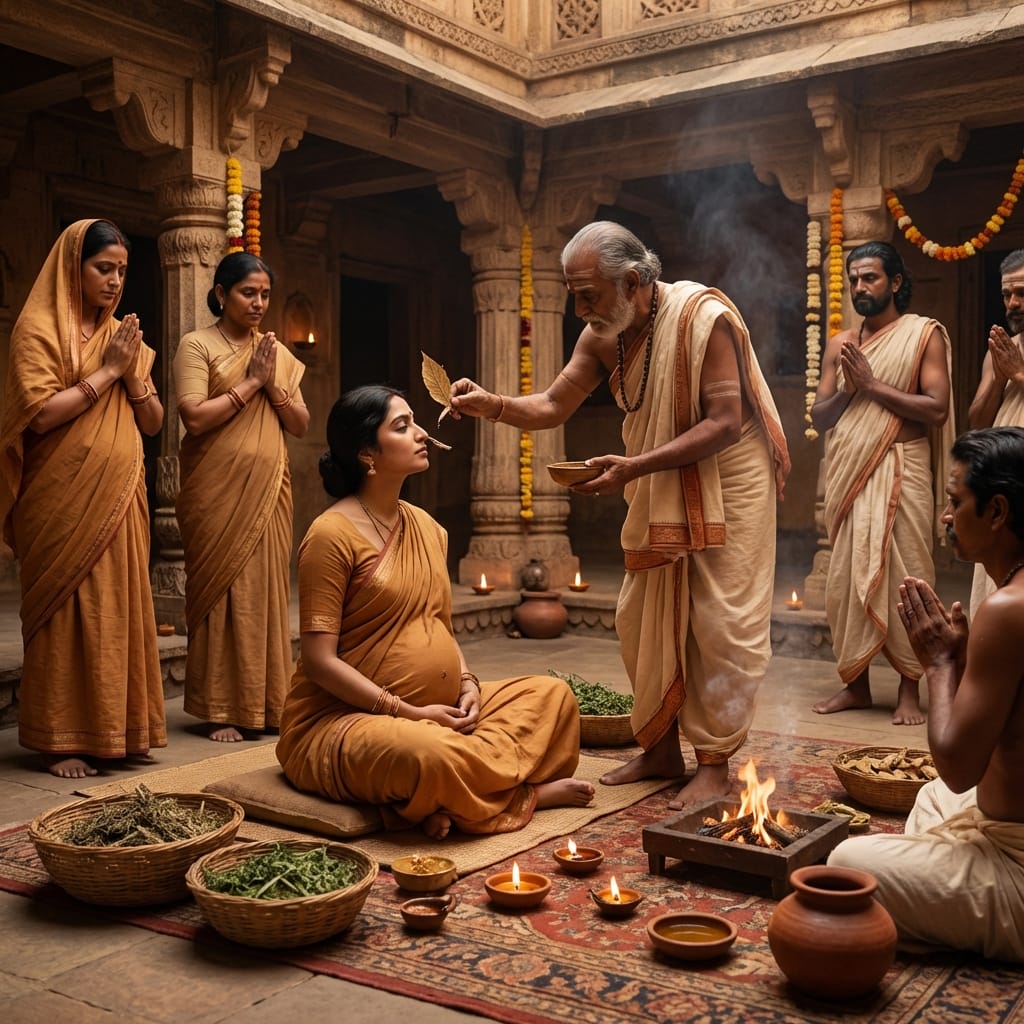 Pumsavana Sanskar - Pregnancy Protection & Fetal Development Ritual