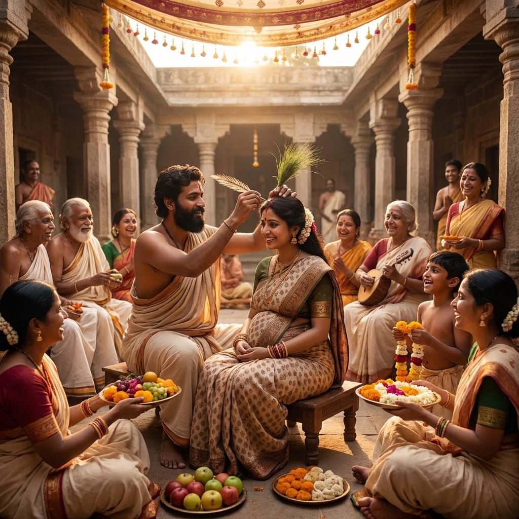 Simantonnayana Sanskar - Indian Baby Shower Ceremony Complete Guide
