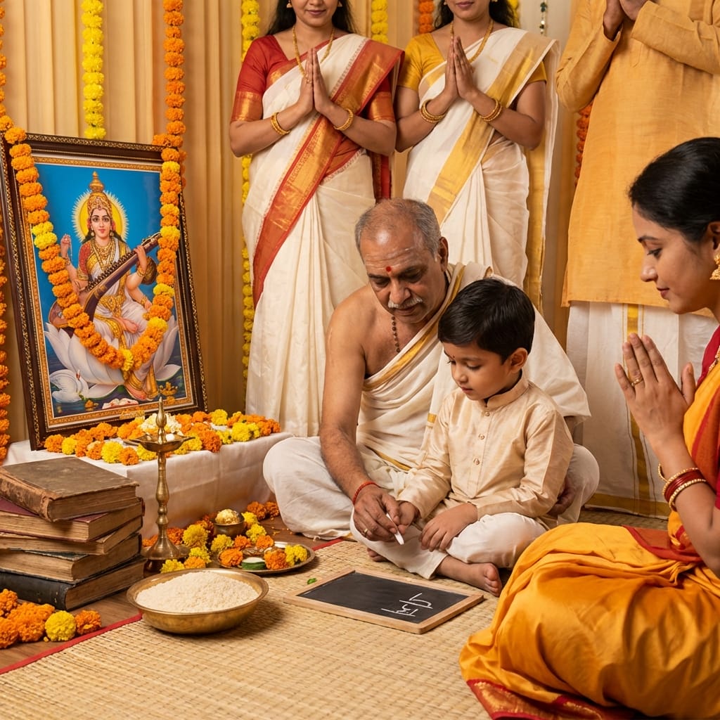 Vidyarambha Sanskar - Hindu Education Initiation Ceremony Guide